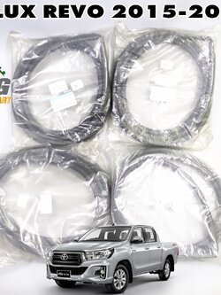 ชุดยางกระดูกงูหน้า-หลัง LH-RH TOYOTA REVO ปี 2015-2022 (1ชุด = 4 ชิ้น) แท้ / รูปจริง