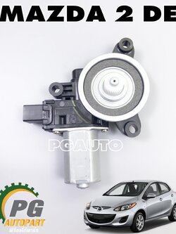 มอเตอร์ยกกระจกประตูหน้า RH MAZDA2 DE ปี 2009-2013 (1ชิ้น) แท้ / รูปจริง