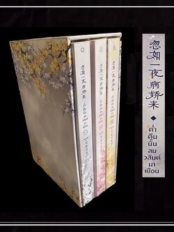 [หนังสือมือ2] นิยายแปลจีน " ค่ําคืนนั้นลมวสันต์มาเยือน " 3 เล่มจบ Boxset