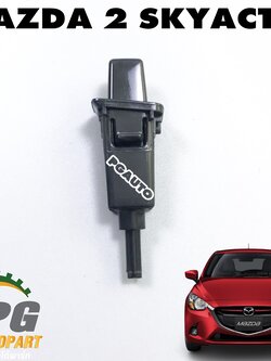 ปุ่มปลดล็อคเกียร์(ออโต้) MAZDA 2 SKYACTIV ปี 2014-2019 (1ชิ้น) แท้ศูนย์ / รูปจริง