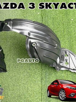 พลาสติกซุ้มล้อหน้า LH MAZDA 3 SKYACTIV ปี 2014-2018 เครื่อง 2.0 L (BM) AT (1ชิ้น) แท้ / รูปจริง