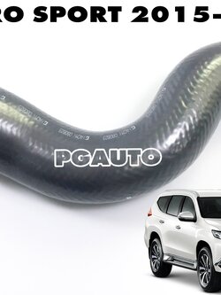 ท่อยางอินเตอร์-จากแป๊บเข้าปีกผีเสื้อ LH MITSUBISHI PAJERO SPORT ปี 2015-2020 (1ชิ้น) แท้ / รูปจริง