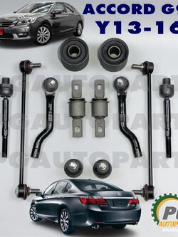 ชุดช่วงล่างหน้า ฮอนด้าแอคคอร์ดจี 9 2.0 ไฮบริด / HONDA ACCORD G9 ปี 2013 -2016 2.0 HYBRID (1ชุด = 12 ชิ้น) / รูปจริง