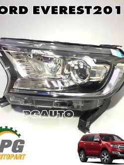 ไฟหน้าทั้งชุดฝั่งซ้าย (LH) FORD EVEREST ปี 2015-2018 (1ดวง) แท้ / รูปจริง