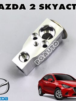 วาล์วแอร์(วาล์วเทอร์โมสแตติก) MAZDA 2 SKYACTIV 2014-2018 (1 ชิ้น) แท้ / รูปจริง