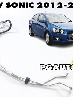 แป๊ประบายความร้อนจากหม้อน้ำเข้าเกียร์ออโต้(AT) CHEVROLET SONIC ปี 2012-2016 (1ชิ้น) แท้ / รูปจริง