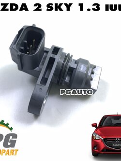 เซนเซอร์เพลาข้อเหวี่ยง MAZDA 2 SKYACTIV 1.3 เบนซิน ปี 2014-2018 (1ชิ้น) แท้ศูนย์ / รูปจริง