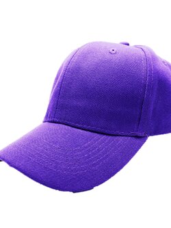 หมวกแก๊ปสีม่วง