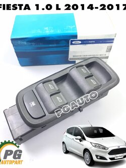 สวิทช์กระจกประตูหน้า RH FORD FIESTA ECOBOOST 1.0 L ปี 2014-2017 (1 ชิ้น) แท้ / รูปจริง