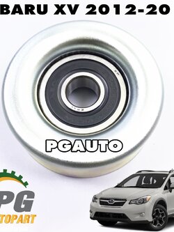 ลูกลอกสายพานหน้าเครื่อง-ตัวตาม SUBARU XV ปี 2012-2016 (1 ชิ้น) แท้ / รูปจริง