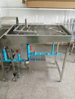 เครื่องล้างขวดล้างถังสำหรับโรงงานน้ำดื่ม