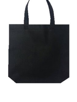 ถุงผ้าสปนบอนด์สีดำ