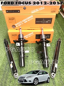 โช๊คหน้า-หลัง FORD FOCUS MK3 ปี 2012-2017 (1 ชุด = 4 ชิ้น) EEP / รูปจริง