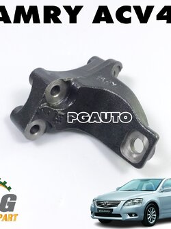 เหล็กยึดยางแท่นเครื่อง TOYOTA CAMRY ACV40 ปี 2006-2012 (1ชิ้น) แท้ / รูปจริง
