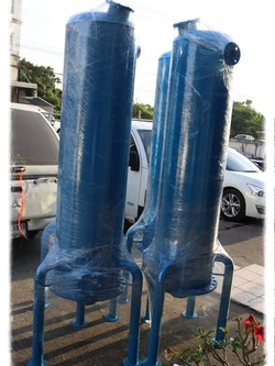 ถังกรองเหล็ก20นิ้วสำหรับกรองน้ำประปาหรือบาดาล