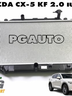 หม้อน้ำ MAZDA CX-5 KF 2.0 เบนซิน ปี 2017-2022 (1 ชิ้น) เทียบ / รูปจริง