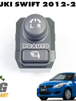สวิทช์ปรับกระจกมองข้าง SUZUKI SWIFT 1.2 L ปี 2012-2017 (1 ชิ้น) แท้ / รูปจริง