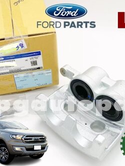 ชุดเสื้อดีสเบรคหน้าพร้อมลูกสูบเบรค-ซ้าย ฟอร์ดเอเวอร์เรส 2015-2021 FORD EVEREST ปี 2015-2021 เครื่องยนต์ 2.2 และ 3.2 L (1 ชุด) / แท้ห้าง