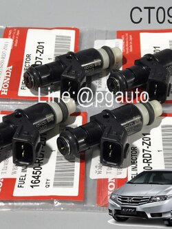 เซตสุดคุ้ม!!! หัวฉีดน้ำมันรถยนต์ฮอนด้าซิตี้ HONDA CITY ปี 2009-2012 OEM แท้ (1 ชุด = 4ตัว)
