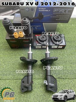 ชุดโช๊คหน้า LH/RH SUBARU XV ปี 2012-2016 (1 ชุด = 8 ชิ้น) เทียบ / รูปจริง