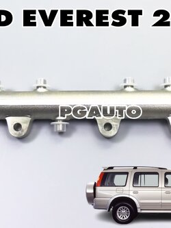 ชุดรางคอมมอนเรล FORD EVEREST ปี 2007 (1ชิ้น) แท้ / รูปจริง