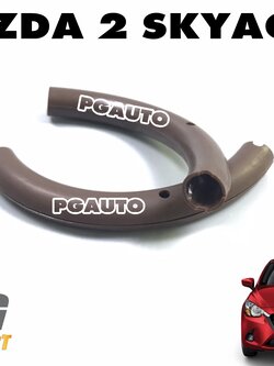 ยางรองสปริงโช๊คหน้า(ตัวบน) LH/RH MAZDA 2 SKYACTIV ปี 2014-2018 (1 คู่) แท้ศูนย์ / รูปจริง