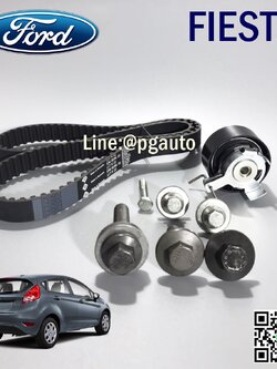 เซตสุดคุ้ม!!! ชุดลูกรอกสายพานไทมิ่ง(ราวลิ้น) + ลอกราวลิ้น ฟอร์ดเฟียสต้า FORD FIESTA (1ชุด = 8 ชิ้น) ยี่ห้อ INA (OEM แท้)