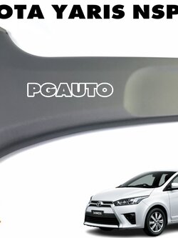 พลาสติคเสากลางอันล่าง LH TOYOTA YARIS(NSP152) ปี 2013-2017 (1ชิ้น) แท้ / รูปจริง