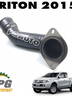 แป๊ปเหล็กต่อท่ออินเตอร์คูลเลอร์ LH MITSUBISHI TRITON ปี 2015 ขึ้นไป(1 ชิ้น) แท้ / รูปจริง