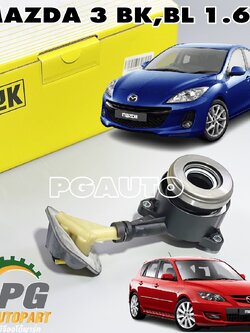 ลูกปืนคลัช+แม่ปั๊มคลัช MAZDA 3 BK,BL ปี 2004-2013 1.6 L(1ชิ้น) LUK / รูปจริง
