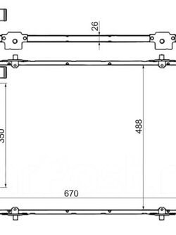 หม้อน้ำ โตโยต้า อัลพาส ปี 04-07 TOYOTA ALPHARD (ANH10) ปี 2004-2007 เครื่อง 2.4 2AZ **อลูมิเนียมทั้งลูก อัลพาส,โตโยต้า,อะไหล่อัลพาส ราคาถูก,อะไหล่รถยนต์