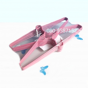 ไม้แขวนเสื้อลวดเคลือบ ยาว-หนา พิเศษ