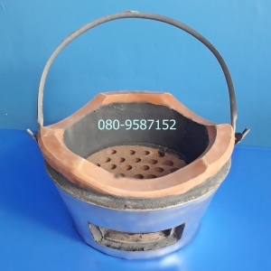 เตาถ่านย่างเนื้อเกาหลี-เนื้อปูน ขนาดเล็ก