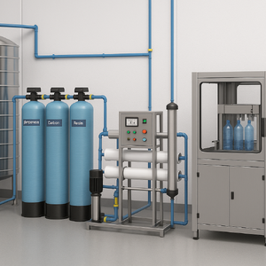 โรงงานผลิตน้ำดื่มขนาดเล็ก ระบบครบวงจรคุณภาพสูง