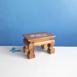 โต๊ะยอด โต๊ะไม้วางพระ ขนาด 4x6x10 นิ้ว