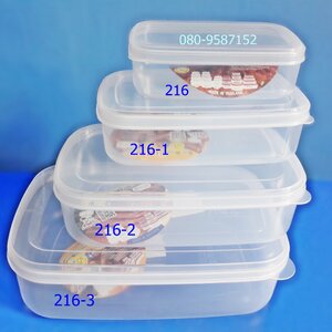 กล่องพลาสติก-เหลี่ยม