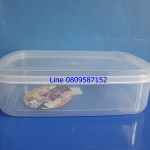 กล่องกุ๊ก-พลาสติกเหลี่ยม 217-2