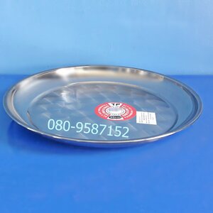 ถาดสแตนเลส-กลม TP ขนาด 30 ซ.ม
