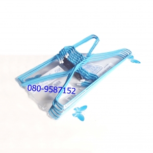 ไม้แขวนเสื้อลวดเคลือบ 3 ห่วง No.3