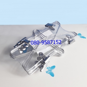 ไม้แขวนเสื้ออลูมิเนียม มีหนีบ SMP No.639