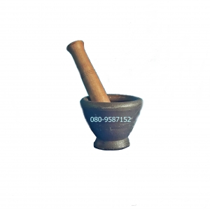 ครกดินเผา พร้อมสาก ขนาด 6 นิ้ว