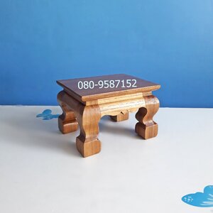 โต๊ะยอด โต๊ะไม้วางพระ ขนาด 5x6x10 นิ้ว