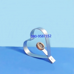 วงทอดไข่-สแตนเลส รูปหัวใจ ตราสมอ ขนาด 9 ซ.ม