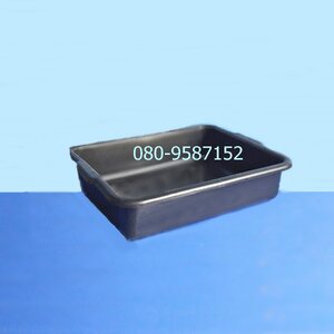 ถาดพลาสติก-เหลี่ยม สีดำ No.113