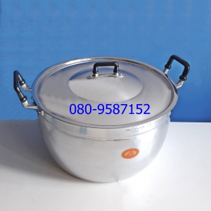 หม้ออลูมิเนียม 2 หู ตราถ้วยทอง ขนาด 32 ซ.ม.