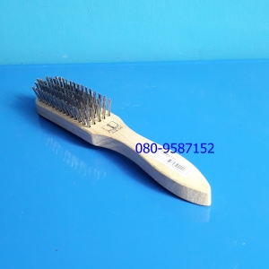 แปรงลวดเหล็กขัดสนิม 5 แถว