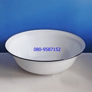 กะละมังเคลือบขาว ตรากระต่าย ขนาด 60 ซ.ม