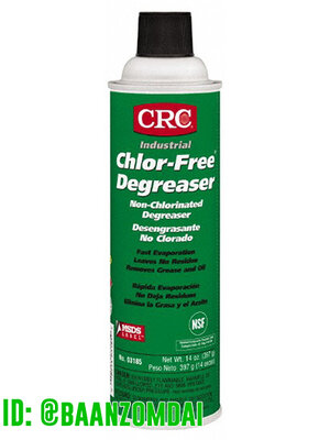 CHLOR-FREE DEGREASER (คลอ-ฟรี-ดีกรีสเซอร์) น้ำยาทำความสะอาดอุปกรณ์ไฟฟ้า