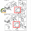 ยางกันฝุ่นข้างบังโคลน RH ISUZU MU-7 ปี 2008-2013 (1ชิ้น) แท้ / รูปจริง