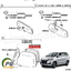 เนื้อกระจกมองข้าง LH AVANZA ปี 2015-2022 ( 1 ชิ้น) แท้ / รูปจริง